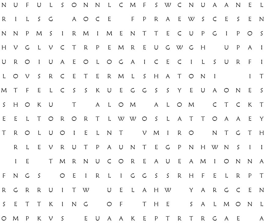 Word Search Puzzle